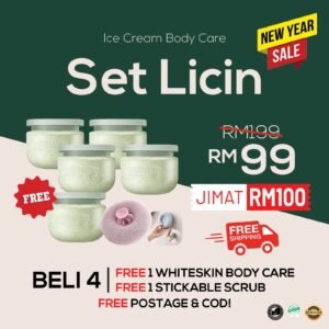 SET LICIN + 2 FREEGIFT
